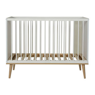 Quax Flow babybed 120x60cm - White & Oak