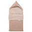 Koeka Koeka voetenzak 0+ 3/5 punts teddy Vik Grey Pink