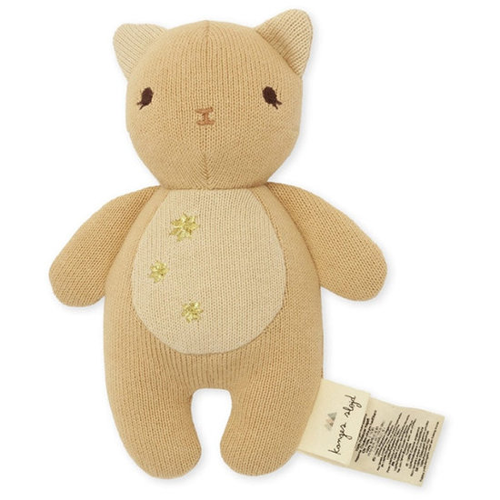 Konges Slojd Rattle Mini Kitty toffee - Konges Slojd