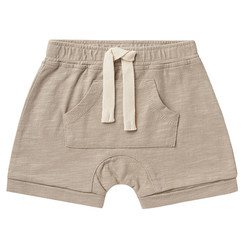 Rylee and Cru Front Pouch short grey