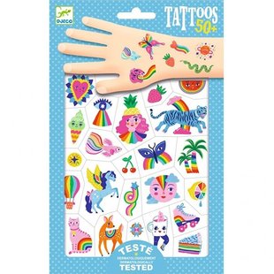 Djeco Tattoos Rainbow +3 Jahren