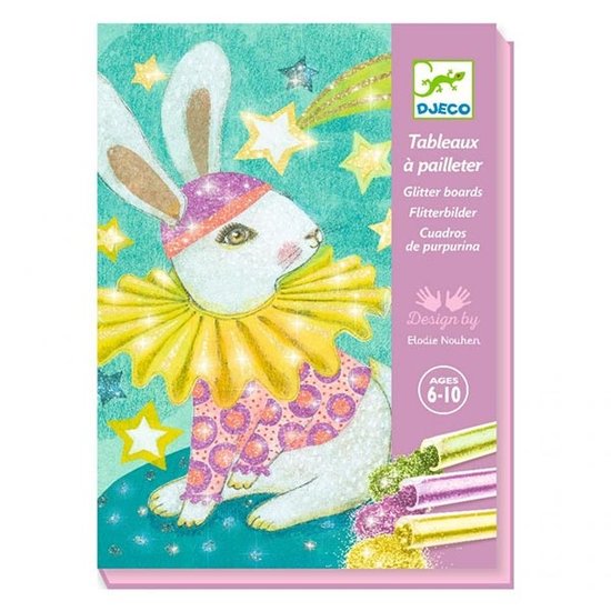 Djeco Djeco glitter boards Carnival of the animals 6-10 yrs