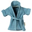 Maileg Maileg bathrobe Dusty blue - father and mother mouse