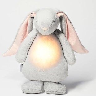 Moonie knuffel met licht en geluid konijn Cloud