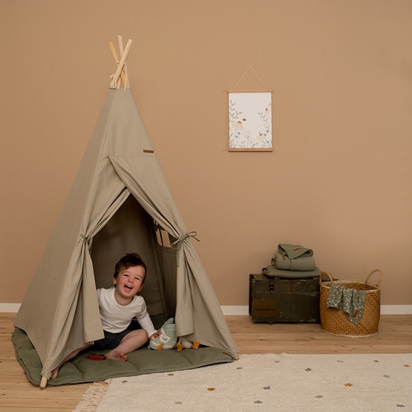 Kids Concept® Tipi enfant mini beige