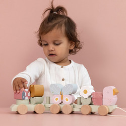 Little Dutch Stacking Train Flowers & Butterflies