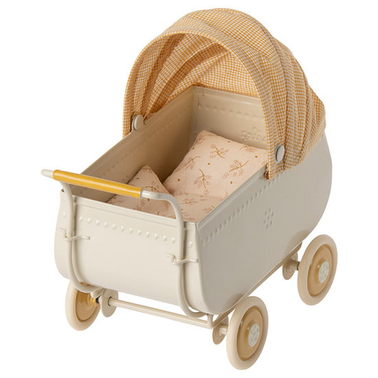 Maileg Maileg kinderwagen Micro Yellow