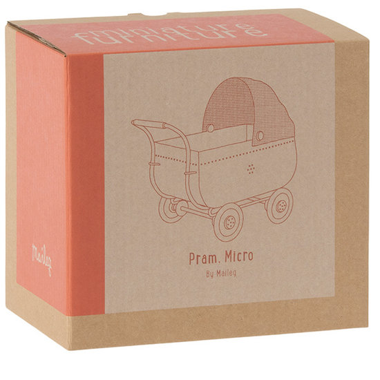 Maileg Maileg pram Micro Coral