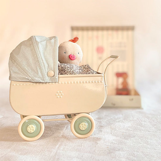 Maileg Maileg Kinderwagen / PuppenwagenMicro Coral