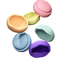 Stapelstein Stapelstein Rainbow Pastel stacking stones 6 pieces