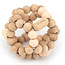 Trixie Trixie wooden beads ball - Pink