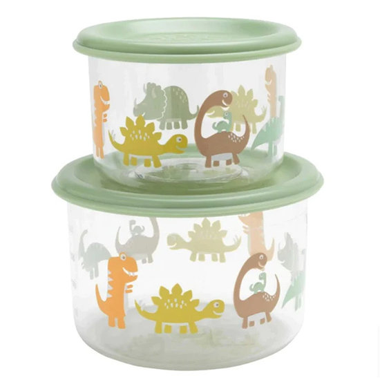 Sugar Booger Food containers Baby Dinosaur Small Sugar Booger set of 2