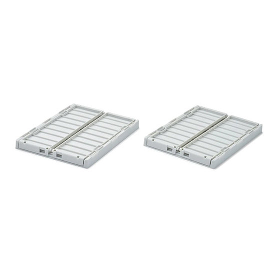 Liewood Liewood Weston Medium opbergbak Cloud Blue