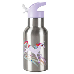 Stainless steel water bottle Unicorn Galaxy Crocodile Creek