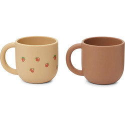 Konges Slojd drinking cups set Strawberry