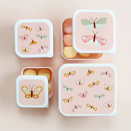 A Little Lovely Company Boîtes à lunch et collations Papillons - A Little Lovely Company