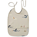 Liewood Liewood Lai bib Little dragon / Dark sandy mix