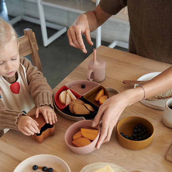 Liewood Liewood Lai bib Little dragon / Dark sandy mix