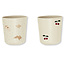 Konges Slojd Konges Slojd 2 pack cup Cherry/Petit Lapin