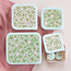 A Little Lovely Company A Little Lovely Company Lunch- und Snackbox Set blüht