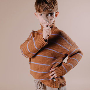 Sproet & Sprout Turtleneck sweater Stripe