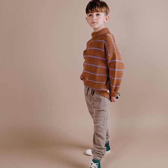 Sproet en Sprout Sproet & Sprout Turtleneck Pullover Stripe