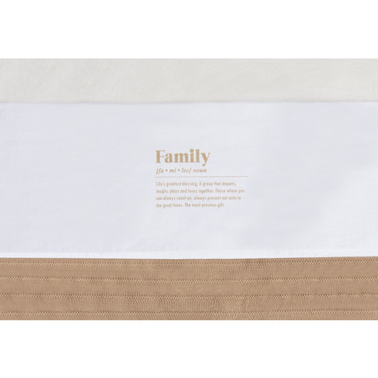 Jollein Jollein sheet 120x150cm Family