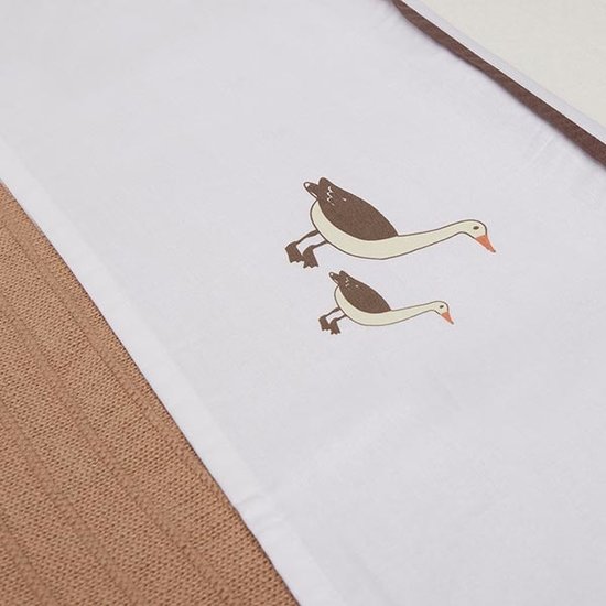 Jollein Jollein sheet 75x100cm Goose