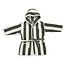Jollein Jollein bathrobe 3-4 years Stripe Terry Leaf Green GOTS