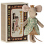 Maileg Maileg princess mouse little sister in matchbox