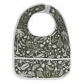 Jollein Jollein bib waterproof Botanical Leaf Green 2 pack