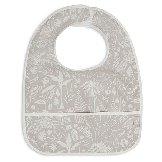 Jollein Jollein bib waterproof Botanical Nougat 2 pack