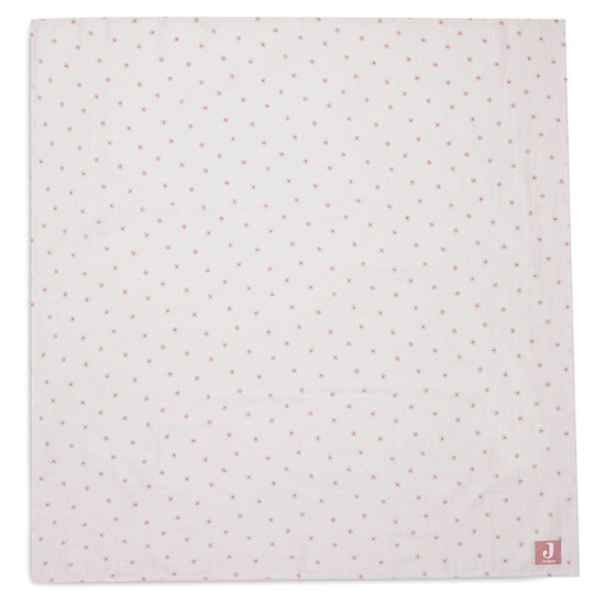 Jollein Jollein muslin cloth 115cm Halo Rosewood GOTS