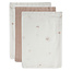 Jollein Jollein hydrofiel washandje Stargaze Biscuit 3pack