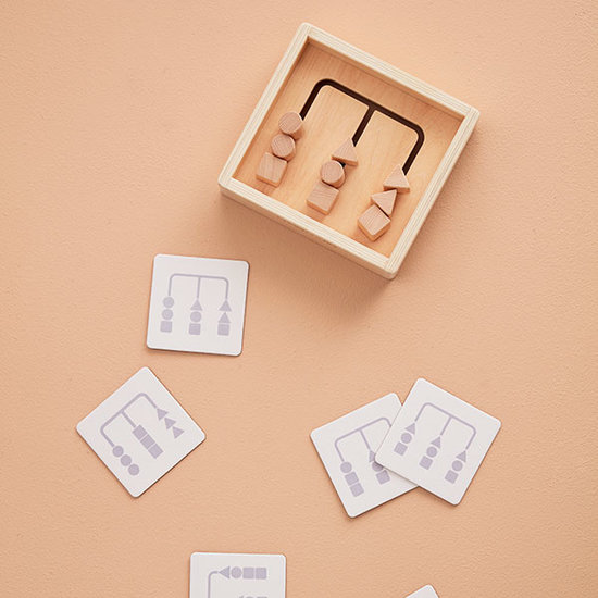 Kid's Concept Kids Concept sorting game colors and shapes