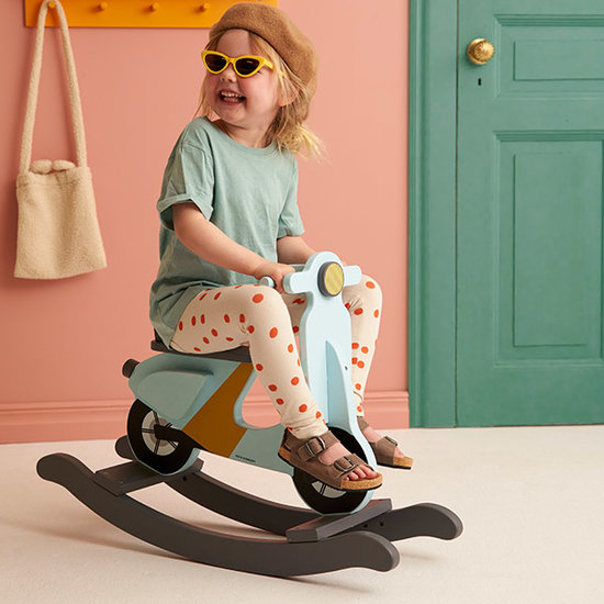 Kid's Concept Kids Concept Schaukelscooter hellblau