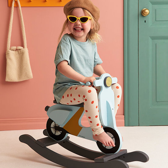 Kid's Concept Kids Concept Schaukelscooter hellblau