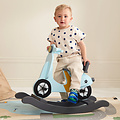 Kid's Concept Kids Concept schommel scooter lichtblauw