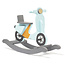 Kid's Concept Scooter à bascule bleu clair Kids Concept