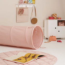 Kids Concept play tunnel light pink