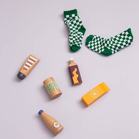 Kid's Concept Kids Concept flessen en blik speelset Kid's Hub