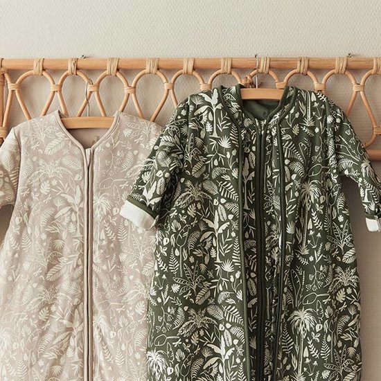 Jollein Jollein slaapzak 4 seizoenen Botanical Leaf Green