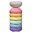 Stapelstein Stapelstein Pastel Rainbow pierres empilees 6 + 1 Confetti