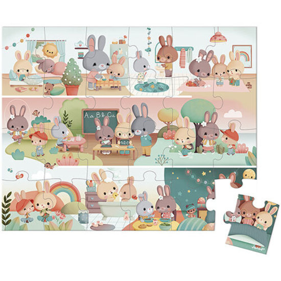 Janod Janod Puzzle Ein Tag 24 Teile