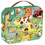 Janod Janod puzzle a day at the farm 24 pieces