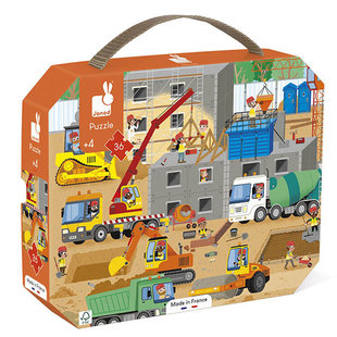 Janod Puzzle Baustelle 36 Teile