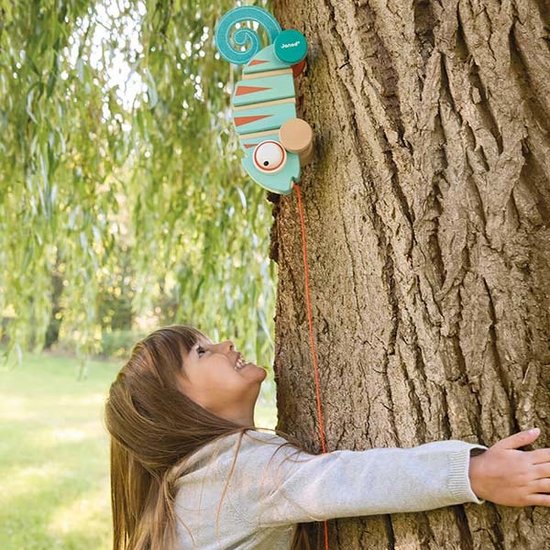 Janod Janod Tropik Nachziehspielzeug Chamäleon