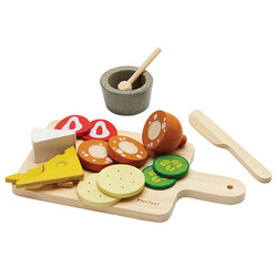 Plan Toys cheese & charcuterie board