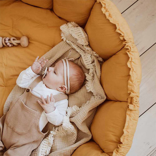 Play and Go Play and Go play mat Bloom Mustard Organic