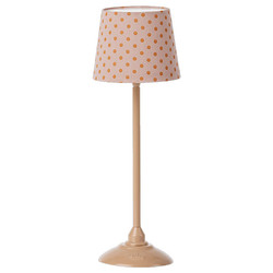 Maileg miniature floor lamp - dark powder